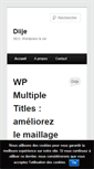 Mobile Screenshot of diije.fr